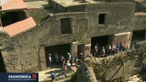 Itálie: Pompeje chátrají