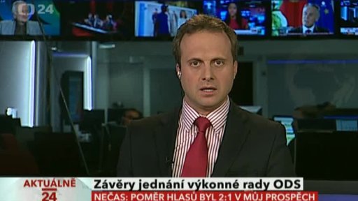 Přerušení vysílání - jednání výkonné rady ODS