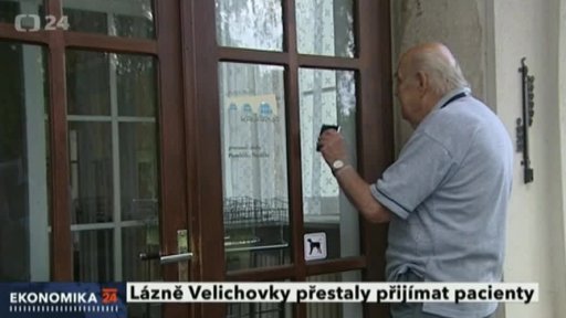 Lázně Velichovky přestaly přijímat pacienty