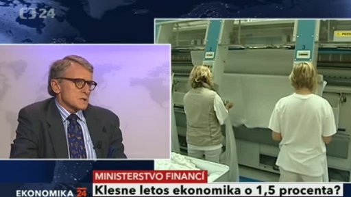 Klesne letos ekonomika o 1,5 procenta?