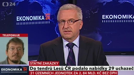 Státní zakázky: do tendrů Lesů ČR podalo nabídky 29 uchazečů