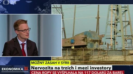 Možný zásah v Sýrii: nervozita na trzích i mezi investory