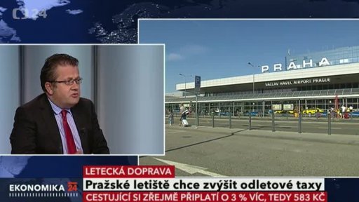 Letecká doprava: Pražské letiště chce zvýšit odletové taxy