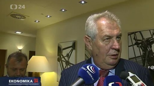 Prezident na pracovní návštěvě Bruselu