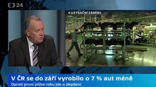 Výroba aut mírně vzrostla