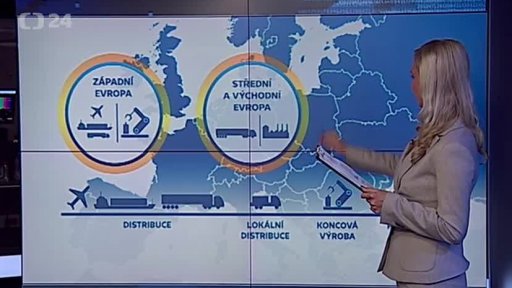 Česko: logistický cíl světových firem