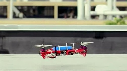 Létající robot pomáhá s navigací