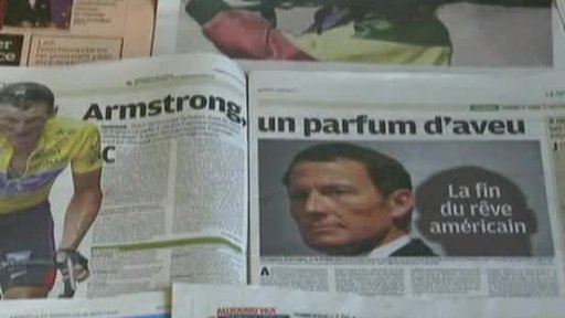 Lance Armstrong: dopoval jsem