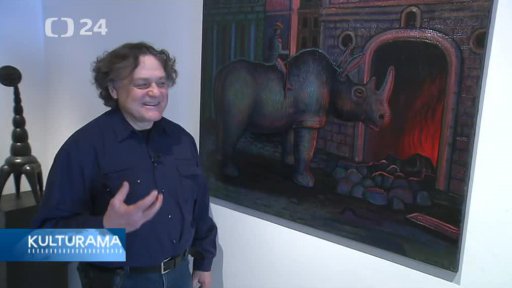 Obrazy a sochy Jaroslava Róny