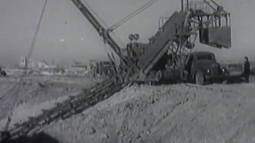 Stavba Volžsko-donského kanálu (1951)