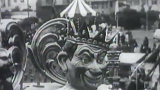 Karnevalový průvod v Itálii (1970)