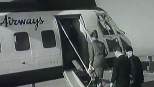 Let vrtulníkem z Kennedyho letiště na Manhattan (1966)