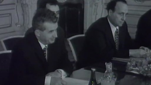 Nicolae Ceaușescu v Praze