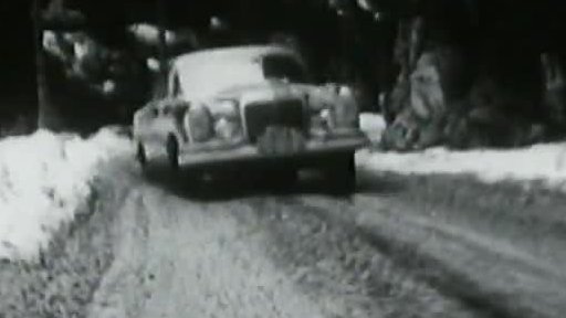 Zledovatělé cesty na Rallye Monte Carlo (1960)