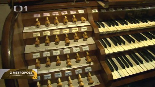 Varhany v kostele sv. Ludmily