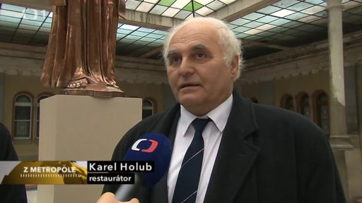 Socha archanděla Gabriela