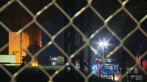 Výbuch trafostanice Šeberov