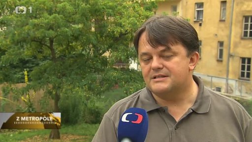 Dvorek v Ruské ulici