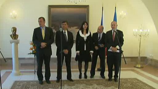 Jednání o novém ministrovi obrany