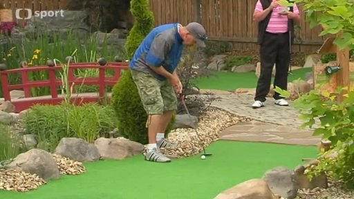 Czech Open v adventure golfu