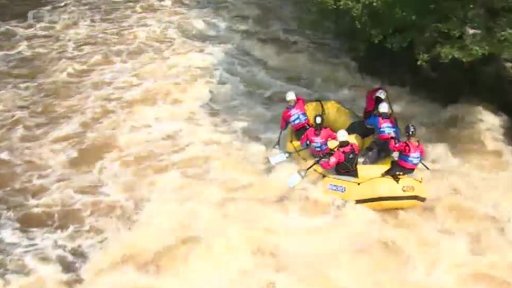 Závody ve sjezdu na divoké vodě Čertova voda