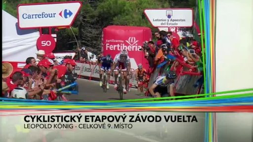 Výsledky českých sportovců uplynulého týdne