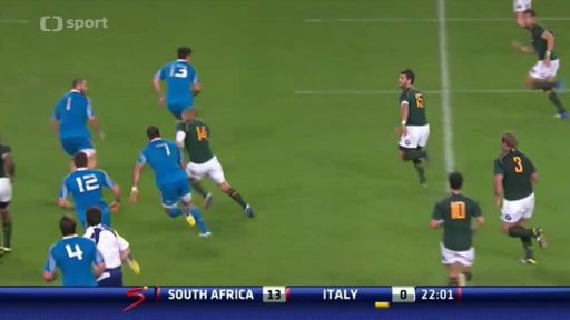 Jižní Afrika - Itálie