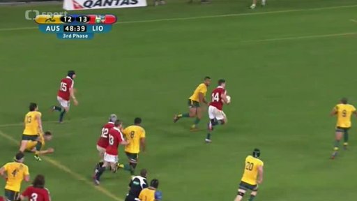 První test match Austrálie - The Lions