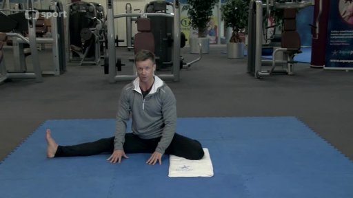 Běžecká tělocvična - statický strečinkový cvik - pokračování