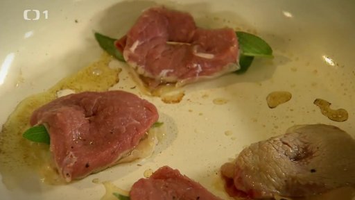 Telecí saltimbocca