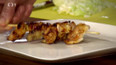 Kuřecí  špíz s omáčkou satay