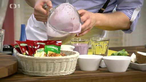 Šejk z lesního ovoce