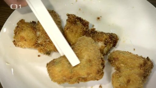 Křidélka smažená v panko strouhance