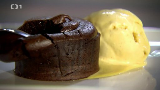 Čokoládový fondant