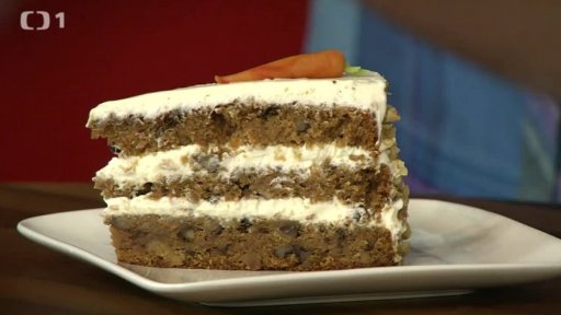 Mrkvový dort - dokončení