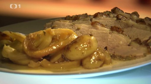 Vepřová kýta na fenyklu a citronu