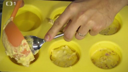 Kukuřičný muffin se špekem - 2. část