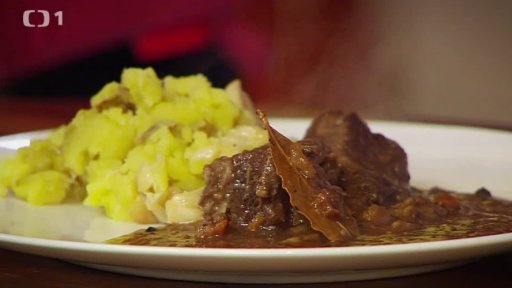 Mačkané brambory s česnekem