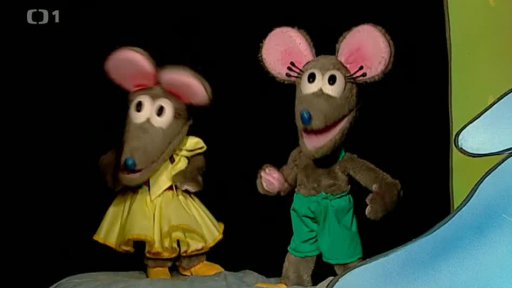 Martin čekal jaro a zatím přišel mráz. Tryskomyškám se jeho písnička moc nelíbí.