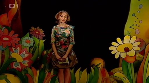 Klárka čte krátkou básničku pro dobrou náladu.