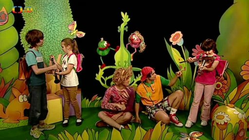 První díl Mufikantů začíná a s ním je tu písnička o dítěti, školou povinném.