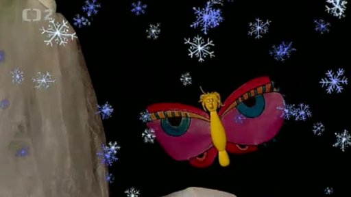 Motýlka Otylka zjistí, co Muf provedl.