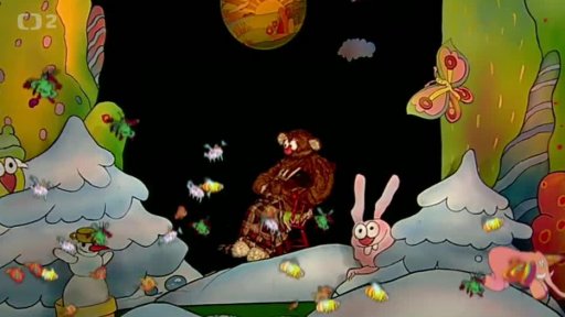 Hele recituje kus „Balady štědrovečerní“ od K.J.Erbena.