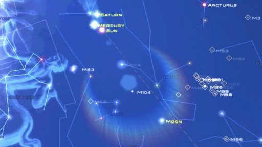 Aplikace: Noční obloha