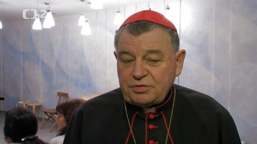 S kardinálem Dukou v nemocnici