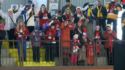 Polička nezněla hudbou nýbrž hokejem