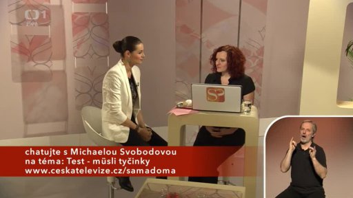Test - müsli tyčinky - Michaela Svobodová (chat) - 1. část