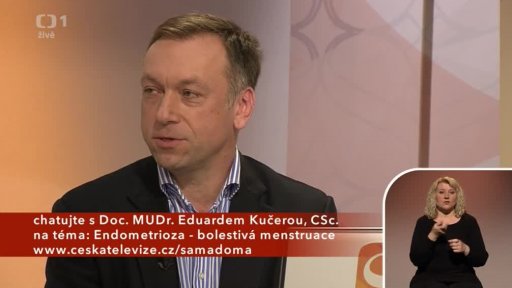 Endometrioza - bolestivá menstruace - MUDr. Eduard Kučer a pacientka Ludmila Hamplová (chat) - 1. část