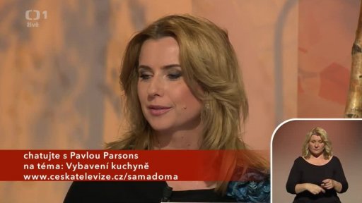 Ergonomie kuchyně - Pavla Parsons (chat) - 1. část