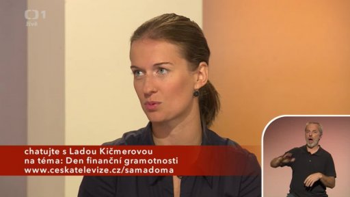 Den finanční gramotnosti - Lada Kičmerová (chat) - 1. část